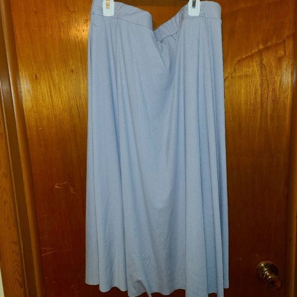 Worthington womens knee length gray skirt with liner - size XXL tall - EUC - Picture 1 of 3